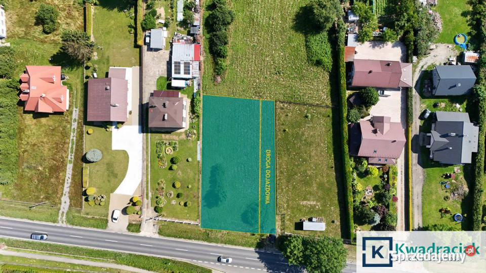 Sprzedaż działki 1003m2 Bajdy