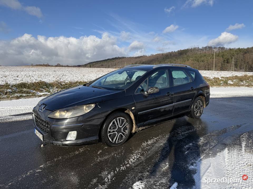 Peugeot 407SW 20HDI nieuszkodzony Nowa Ruda