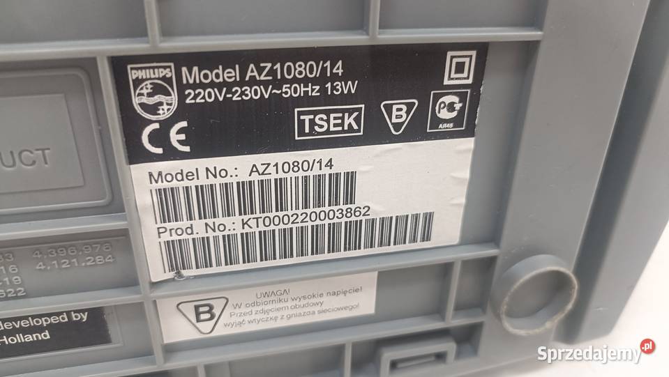 PHILIPS AZ1080 Radiomagnetofon przenośny z CD Poznań