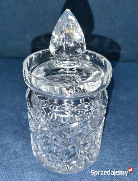 Zestaw szkła kryształowego bombonierka Bielsko-Biała