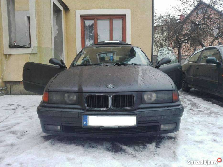 Bmw E36 28 COUPE Czarny mat Zadbana czarny sprzedam