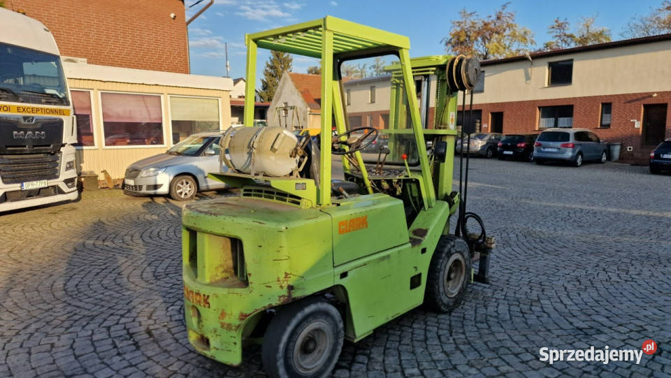 wózek unoszący Clark CLARK C500Y50 LPG Wózek Głogówek