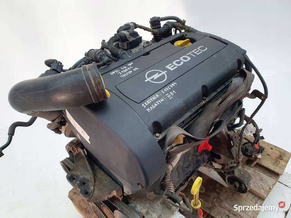 SILNIK KOMPLETNY Opel Astra III H 16 16V 105 Rudka