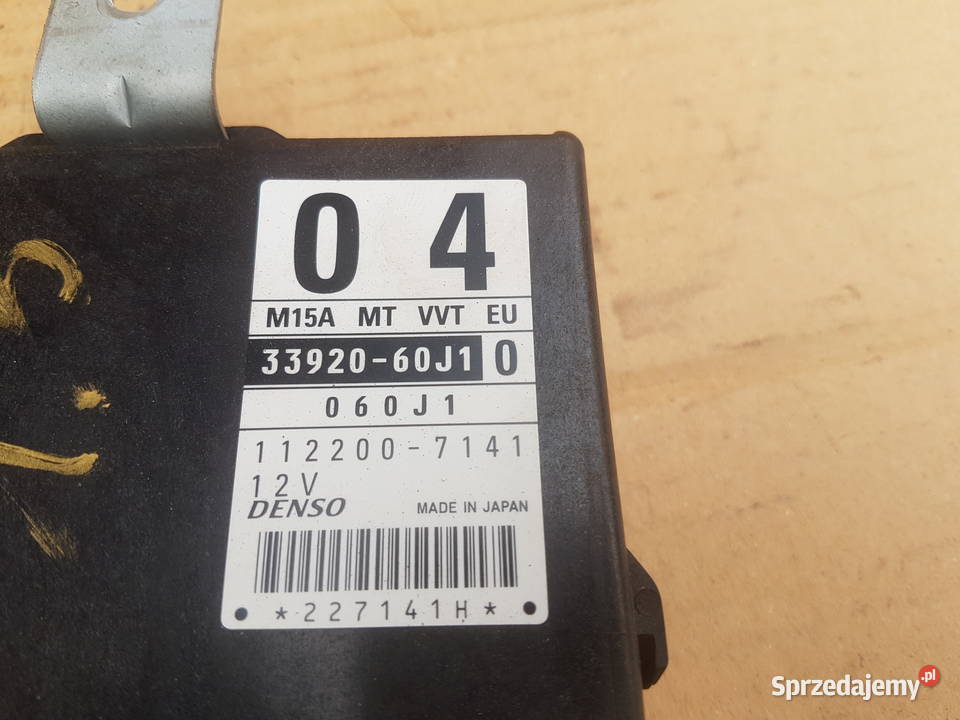 Suzuki Ignis FH SPORT zestaw stacyjka komputer dolnośląskie Legnica