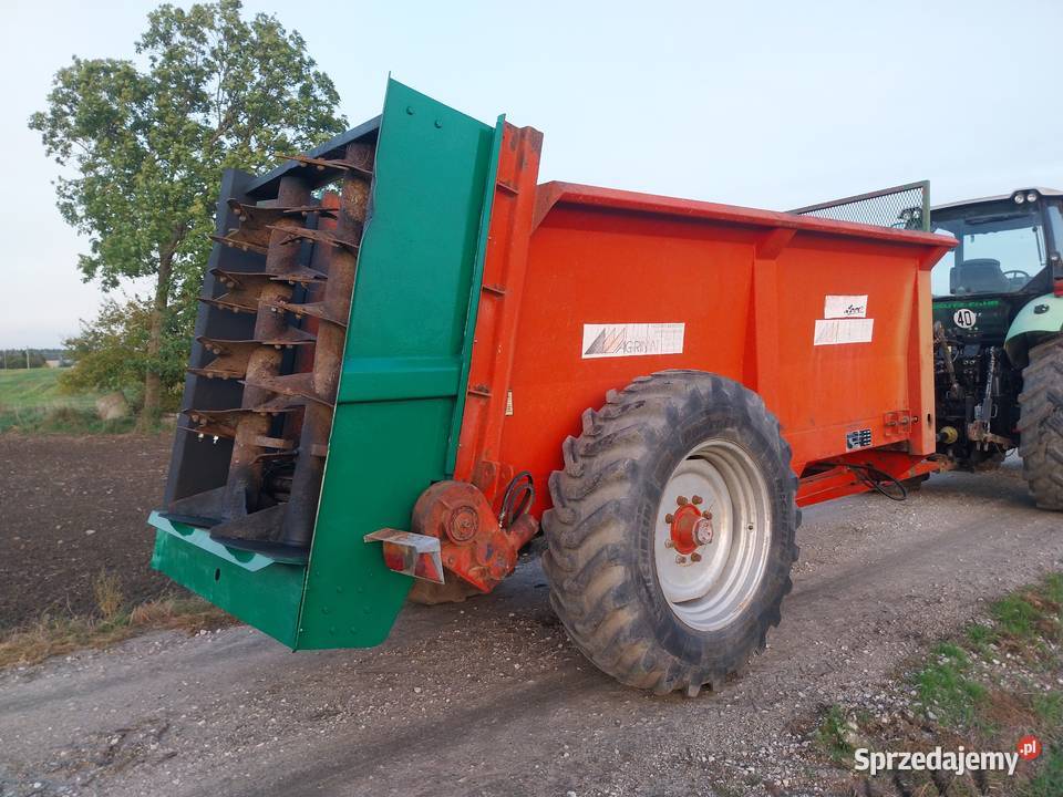 Rozrzutnik obornika agrimat 75t jeantil 106 kujawsko-pomorskie Brodnica sprzedam