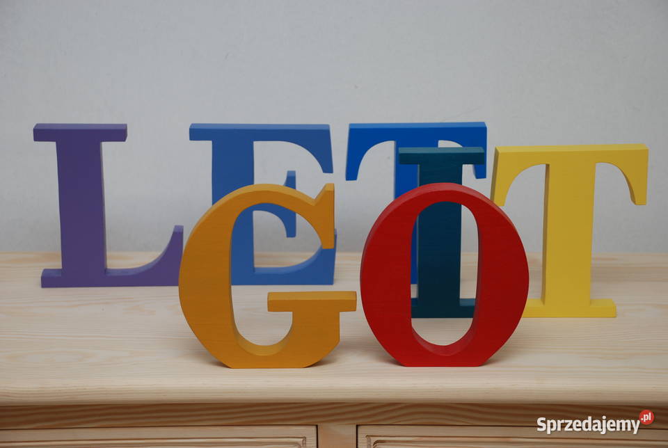 litery drewniane Inicjały ślubne Wesele ślub Białystok