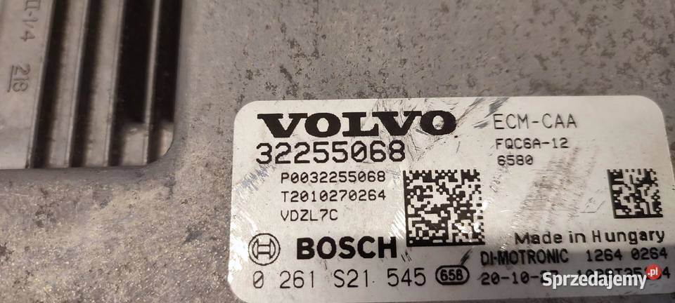VOLVO XC40 KOMPUTER SILNIKA B3154T5 32255068 osobowe