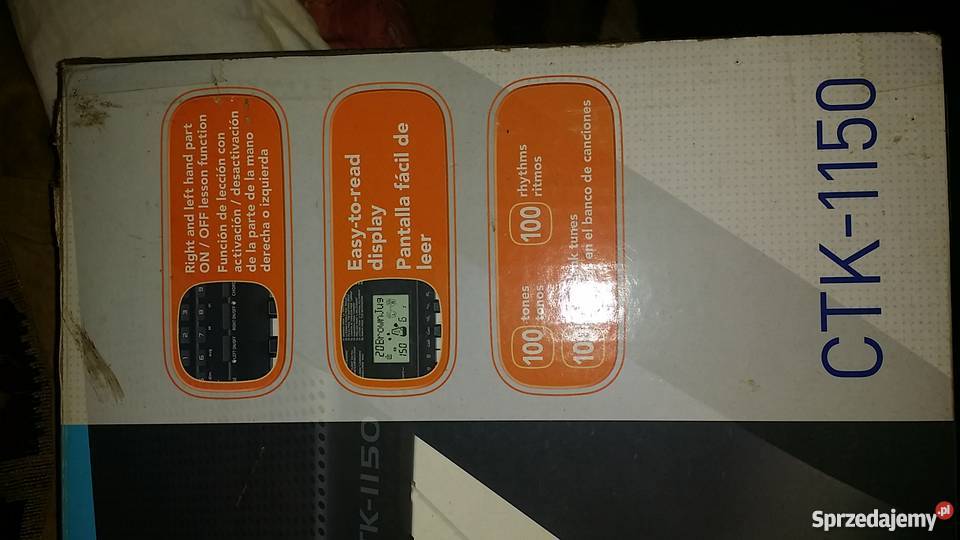 Keyboard Casio CTK1150 Gdańsk