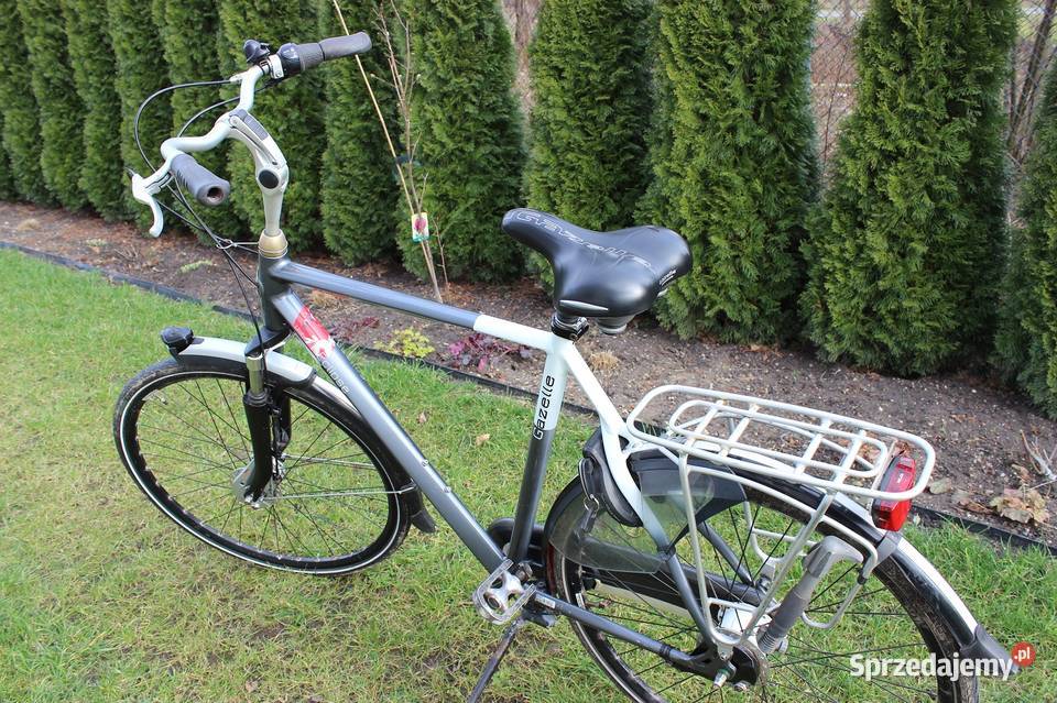 Gazelle Eclipse 8 biegów aluminium łódzkie Sierakowice Lewe