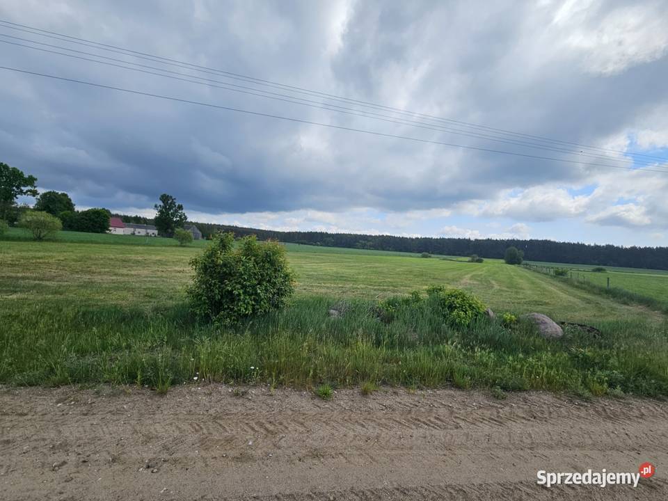 Sprzedam działkę 1871 ha ze stawem Brzozowo-Maje