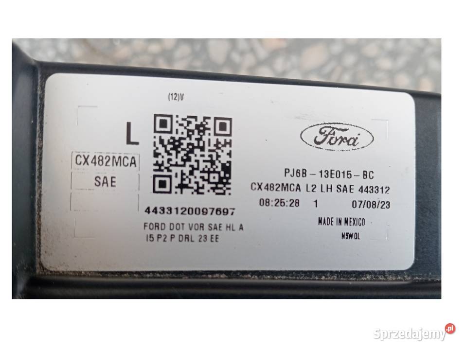 lampa refrektor escape kuga mk3 mk4 lift Bochnia