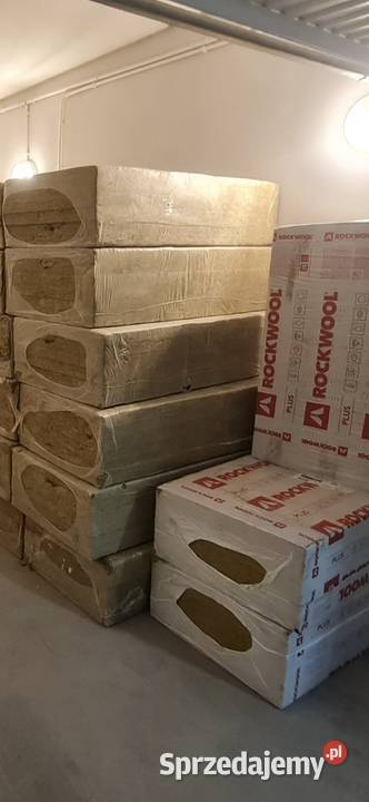 Wełna skalna twarda 251015 łącznie 100m2 Zielona Góra