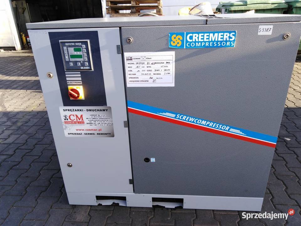 Sprężarka CREEMERS RCC 18510 185KW S005387 opolskie Wilków