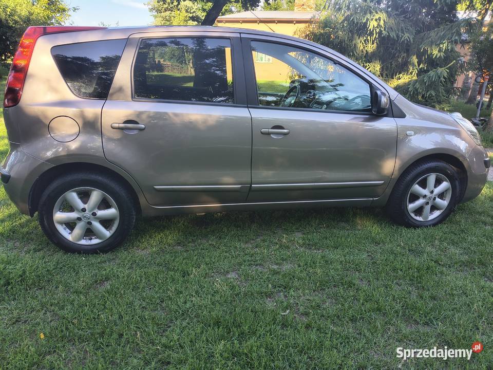 Nissan note 14 niski przebieg mazowieckie Sierpc sprzedam