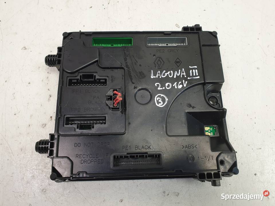 Renault Laguna III MODUŁ sterownik BCM BSI Pozostałe Chełm