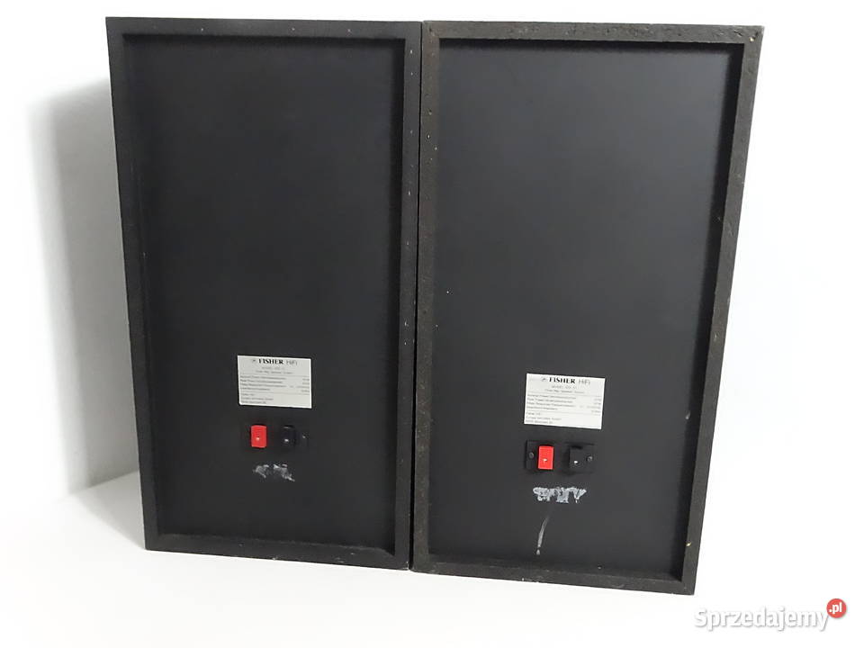 Kolumny Fisher STE171 HiFi Vintage Stan wizualny Słuchawki i głośniki Biłgoraj