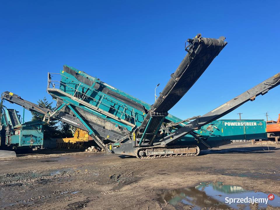 Powerscreen Chieftain 2100X 3D Mobilny 10500h Kołodziejewo
