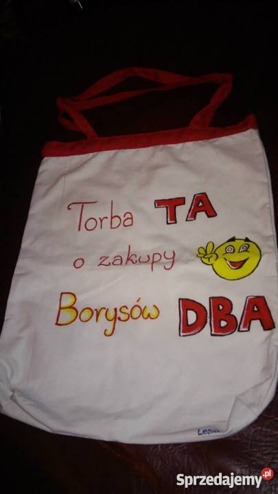 torby ekologiczne ręcznie malowane szyte Giżycko