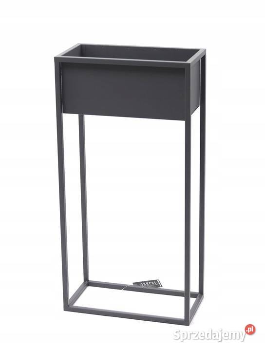 Kwietnik Metalowy Stojak Donica 80x40 skrzynka wielokolorowy Dom i Ogród Sobienie-Jeziory