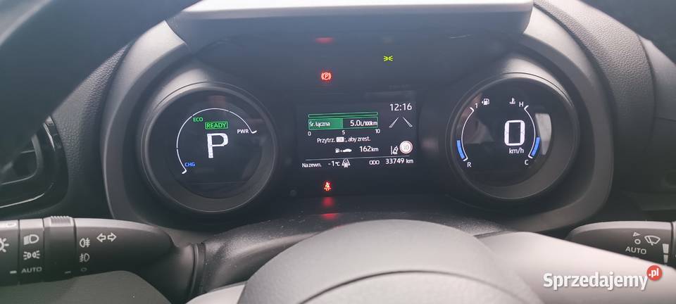 Toyota Yaris Hybrid 15 Comfort z 2021 Przebieg Łomża
