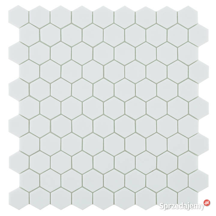 Mozaika szklana NORDIC WHITE MATT 910 HEX 2930 Warszawa