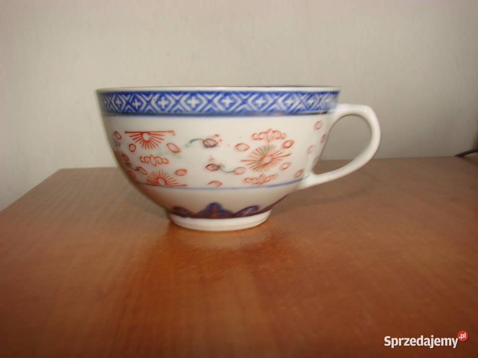 porcelana ryżowa zestaw Pruszcz Gdański