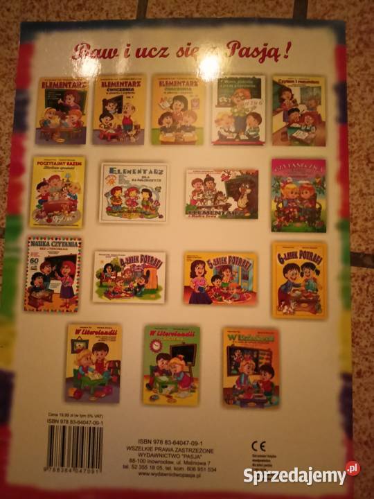Zestaw 2 książeczek 6 latka 2 sztuki 12 Włocławek