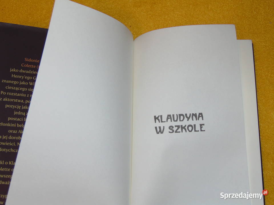 Klaudyna w szkole Sidonie Gabrielle Colette Lublin