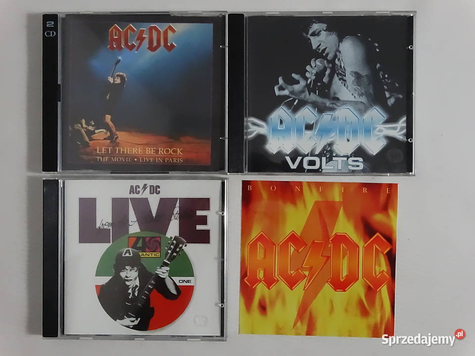 ACDC BONFIRE Box Set 4CD Kostka Plakat UNIKAT Biłgoraj