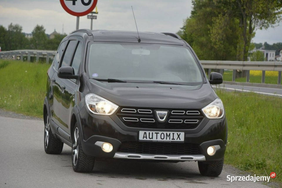 Dacia Lodgy Stepway 12TCE 7 osobowy nawigacja gniazdo AUX