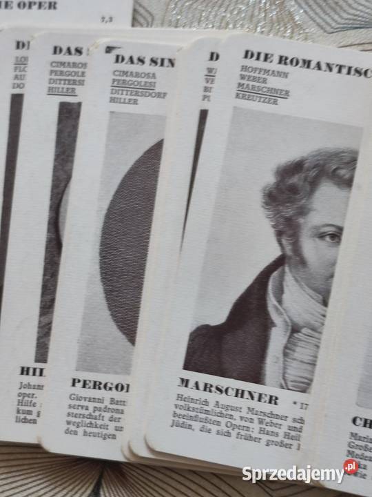Karty do gry z początku XX w Dulcza Wielka