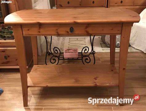 Stół IKEAdrewnoregał IKEAdrewnoHEMNES Warszawa