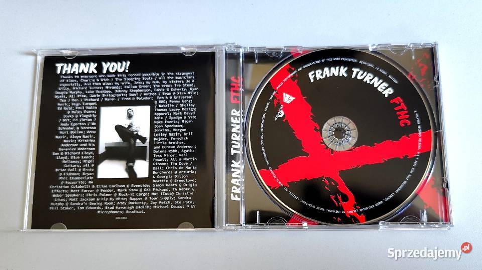 Frank Turner FTHC CD folk rock punk country Muzyka Rybnik