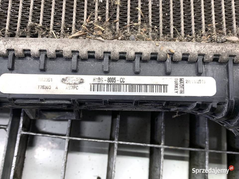 CHŁODNICA WODY FORD TRANSIT COURIER 10 100 podkarpackie