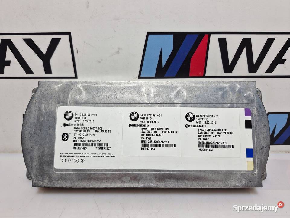 BMW F07 F10 F01 F02 F03 F04 E70 E88 E90 MODUŁ osobowe Motoryzacja