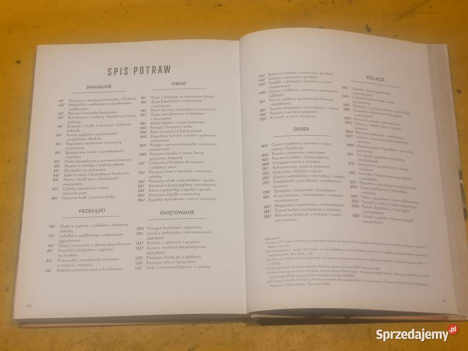 książka przepisy kulinarne twarda Pozostałe Piotrków Trybunalski