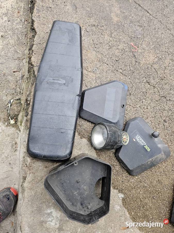 Oslona komar romet jawka ogar siedzenie puszka Lampy tylne Pielgrzymka sprzedam