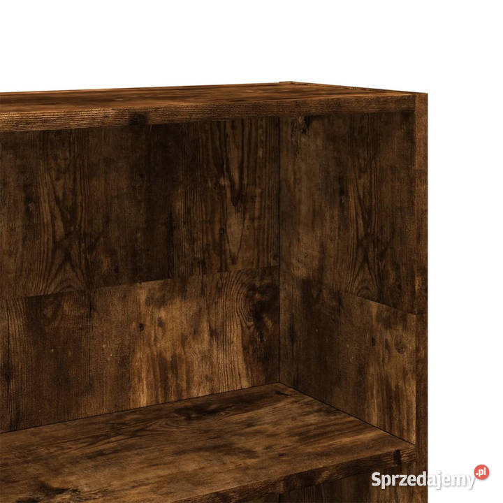 Regał przydymiony dąb 80x24x109 materiał Warszawa