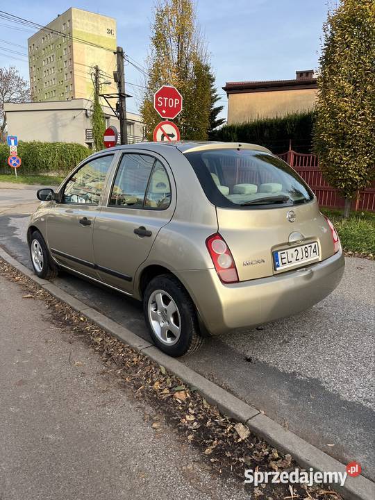 Nissan Micra 2004 13 benzyna klimatyzacja Zgierz