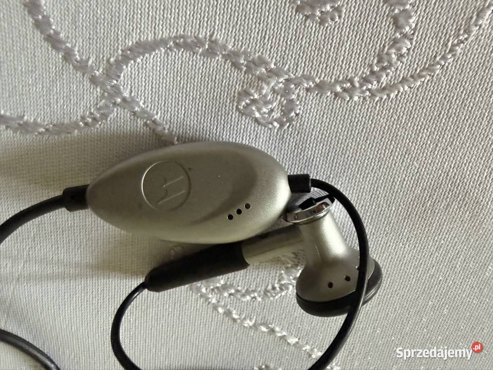 Oryginalny Zestaw Słuchawkowy Motorola V3 Retro sprzedam