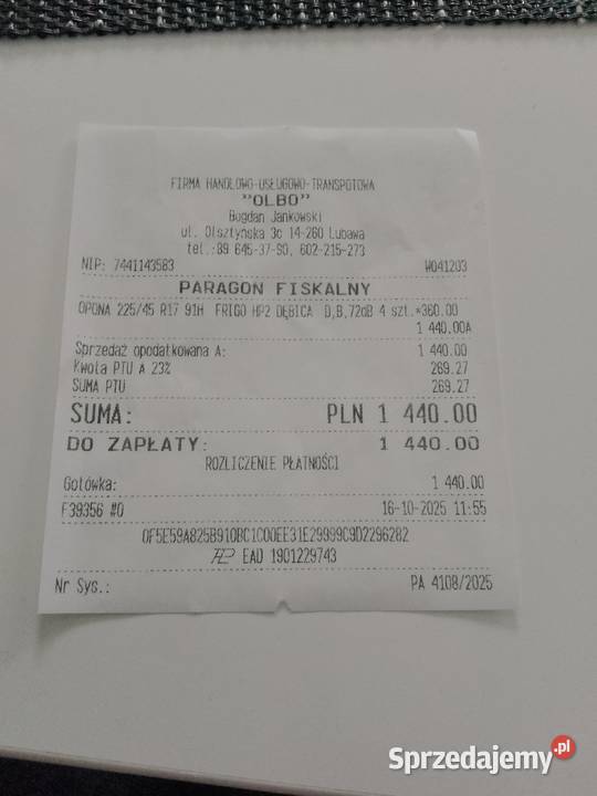 Komplet kół zimowych Dębica FRigo hp2 Miłomłyn sprzedam