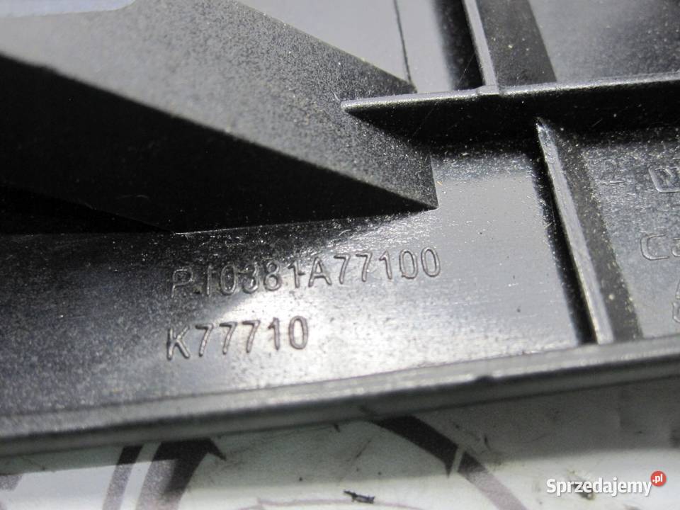 QASHQAI I J10 09r osłona paneli kratki nawiewu