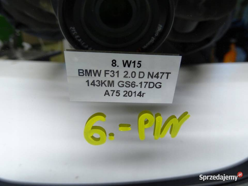 LUSTERKO LEWE LEWY PRZÓD BMW F30 F31
