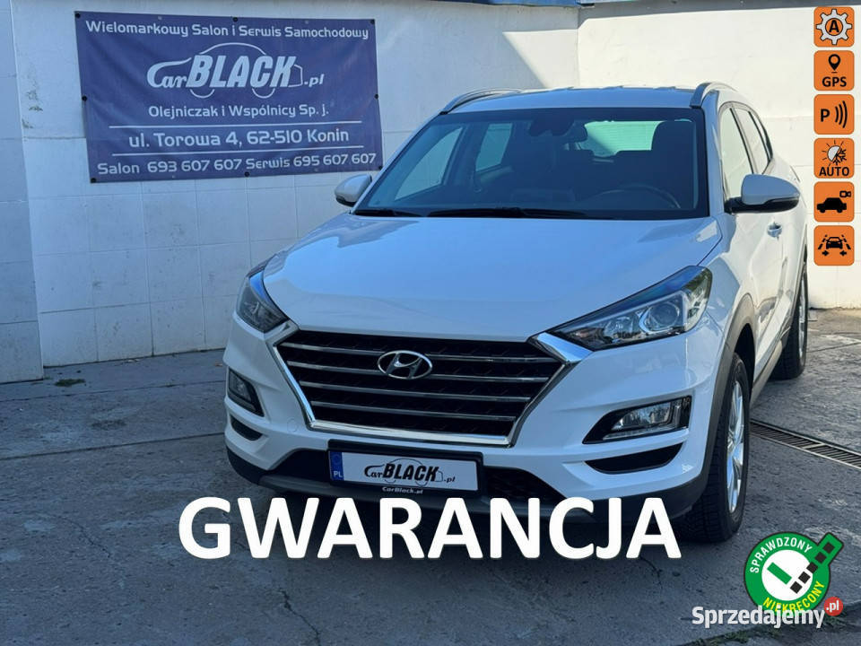 Hyundai Tucson SALON POLSKA BEZWYPADKOWY Pisemna Konin