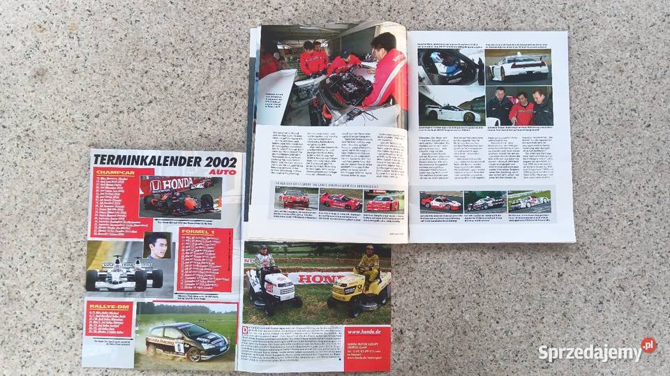 HONDA NSXR 24h Projekt 2004 Honda Racing leksykon Bytom sprzedam