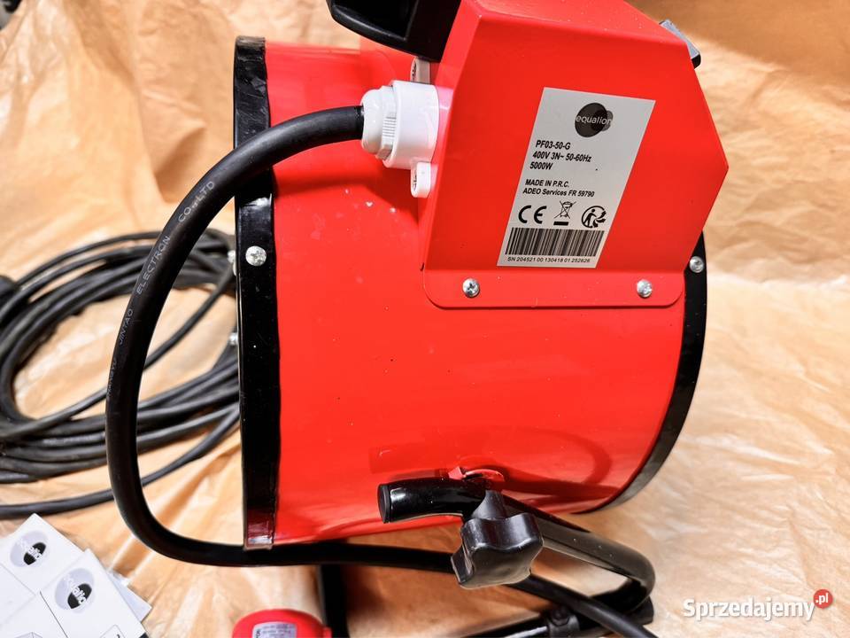 Nagrzewnica Elektryczna Ceramiczna 400V Siła 5kW Jelenia Góra