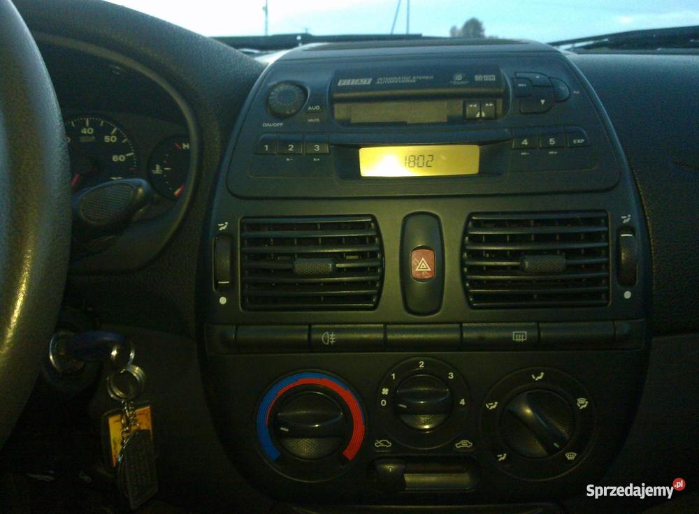 FIAT BRAVA 12 16V 80 welurowa tapicerka podkarpackie Strzyżów