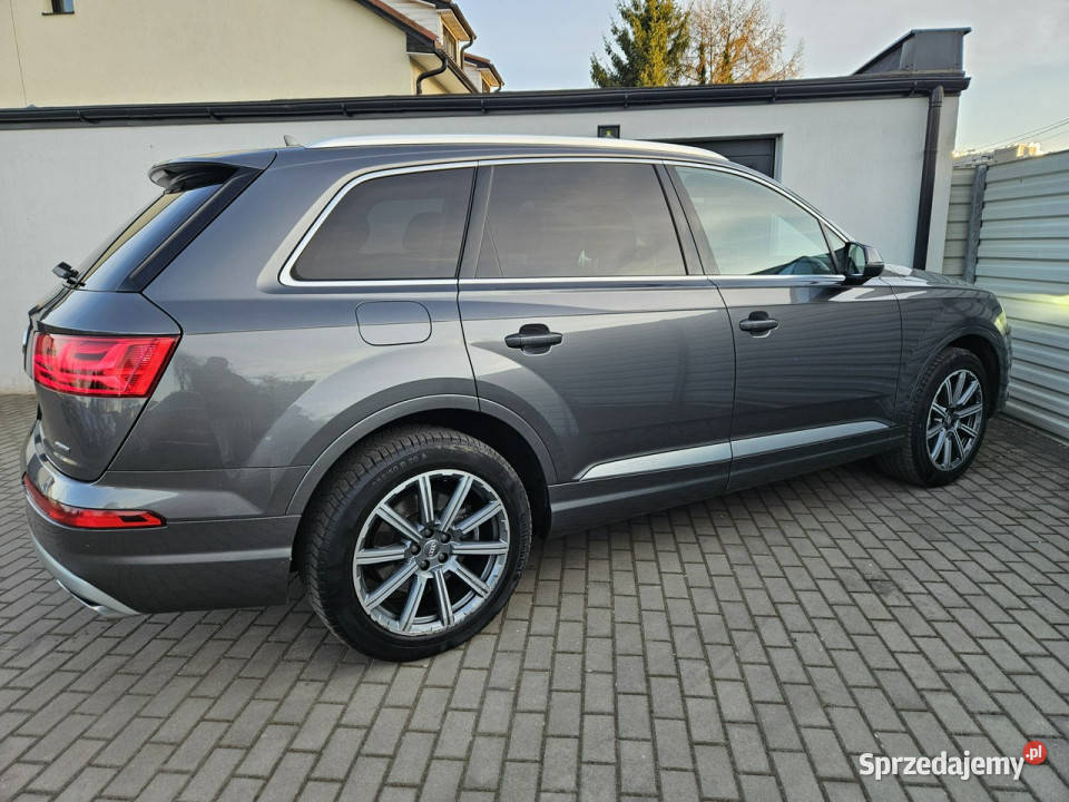 Audi Q7 20 252 virtual BEZWYPADEK bose STAN szary Gdynia