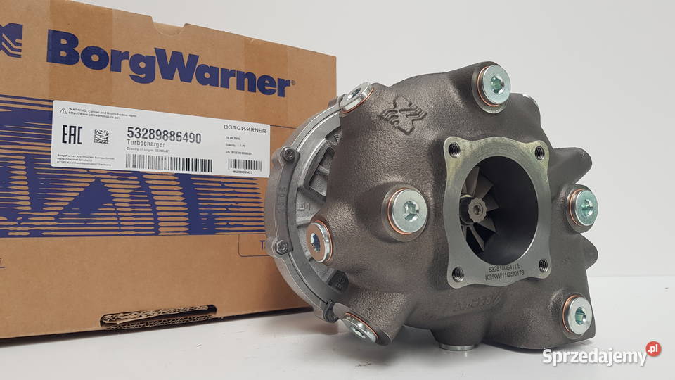 Turbosprężarka BorgWarner KKK 53289886490 Siedlce sprzedam