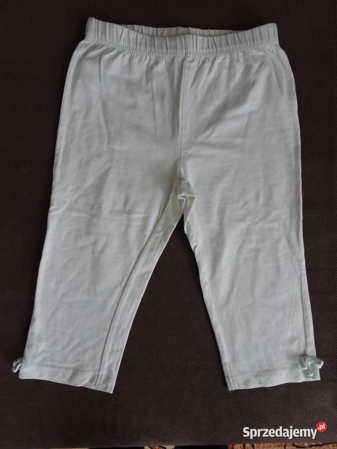 Pistacjowe legginsy Capri rozmiar 128134 Warszawa